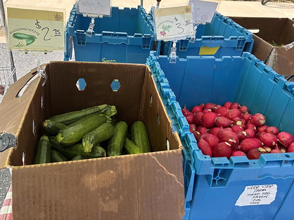 Market vegetables